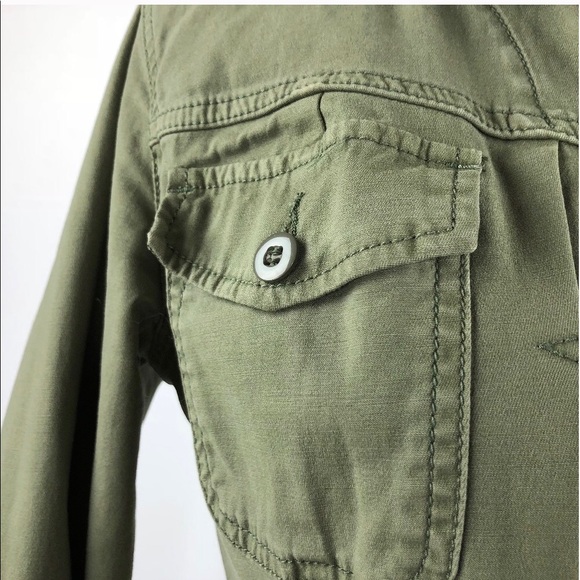 Lucky Brand Olive Green Utility Jacket small - Picture 3 of 6